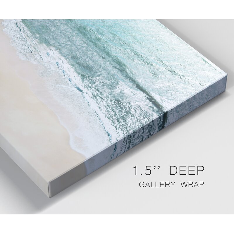 Highland Dunes Maui Tides Framed On Canvas Print | Wayfair