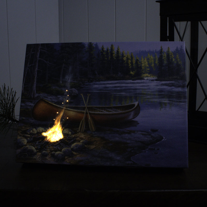 Toile de table lumineuse Peaceful Adventure 8 x 6