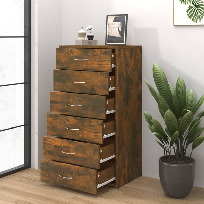 Alejando 50cm Sideboard, Smoked Oak