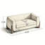 Causeuse Boucle (amande)-1935337041