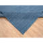 Tapis bleu denim tissé à la main de conception moderne 10 pi x 14 pi B40EFC562B494C76A6CA0AE8032B1439