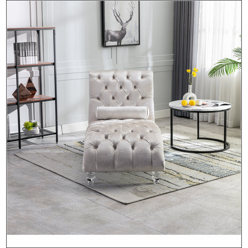Méridienne Velvet, Beige