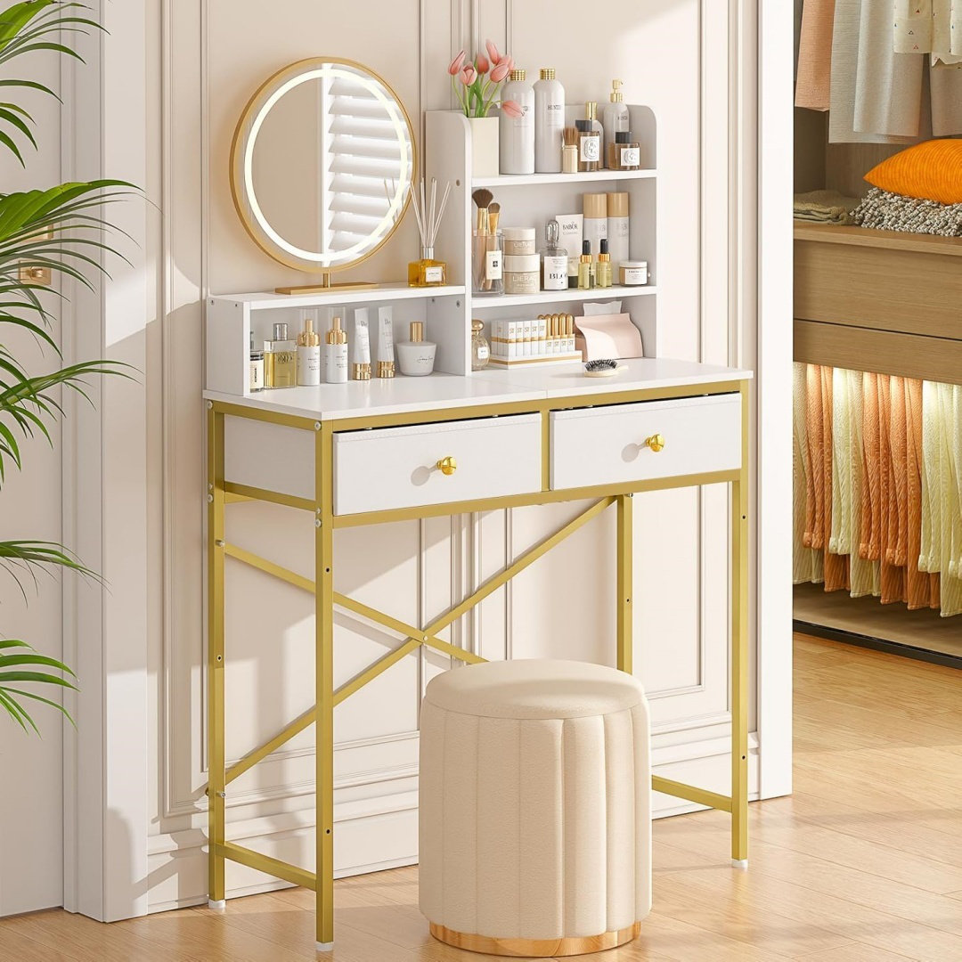 Compact Vanities for Small Bedroom No Mirror