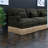 Modular Deep Seat Sofas, Chenille Leopard Modern Living Room Set