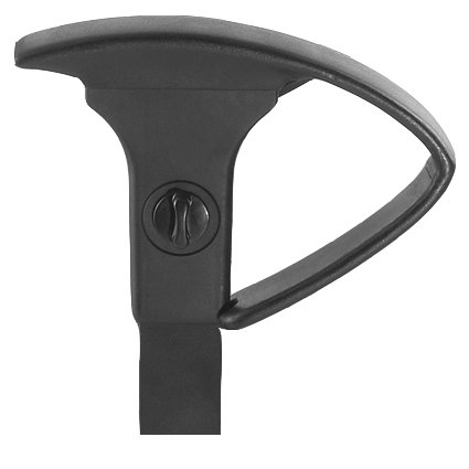 Office Chair, Brown, Closed