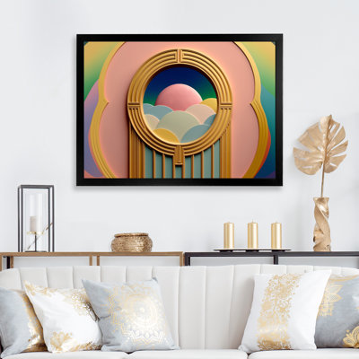 «Pink Sun Rinsing», reproduction sur toile