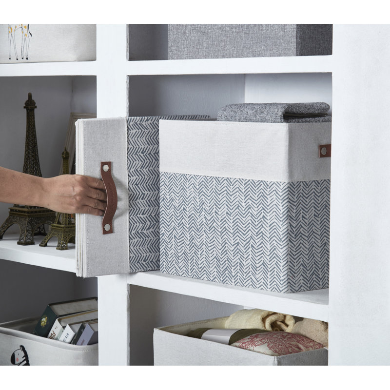 Ensemble de cubes en tissu, Chevrons