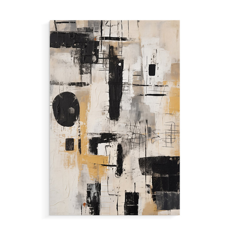 ABSTRACT Series CCCXCVI -Canvas Print Only - NOT FRAMED