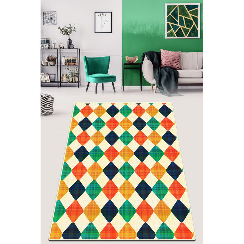 Antibacterial Hall Carpet, 31.5 x 78.7 inches | 100% Polyester, 0.4 in Pile Height, Non-Slip Felt Dot Underside | Machine Washable, Perfect for Home Entryways, Durable & Stylish Design