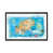 Black Floater Framed