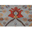 Tapis oriental bleu fait à la main Oushak 8 x 10