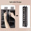 Rangement à chaussures suspendu 20 sections, range-chaussures pour placard, range-chaussures, range-chapeaux, range-chaussures, range-tout suspendu pour chaussures, gris