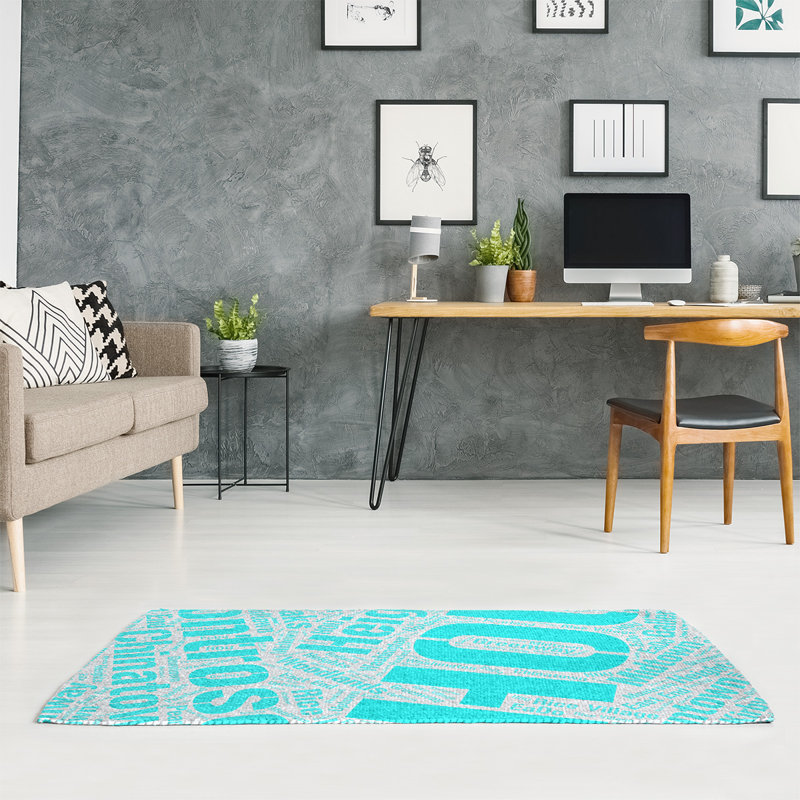 Chenille Indoor Rug, Rectangle 4' x 6'