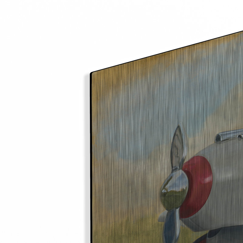 «1941 Steelcraft Pursuit Plane» par David Lindsley, H 24 po x l 36 po