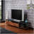 Elling Walnut &  Finish TV Stand Stable support, multi-functional design
