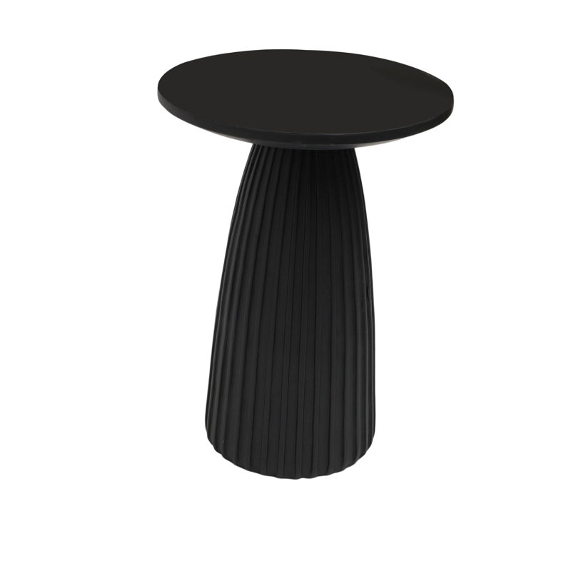 Table d'appoint / de bout noire Lincoln, Noir