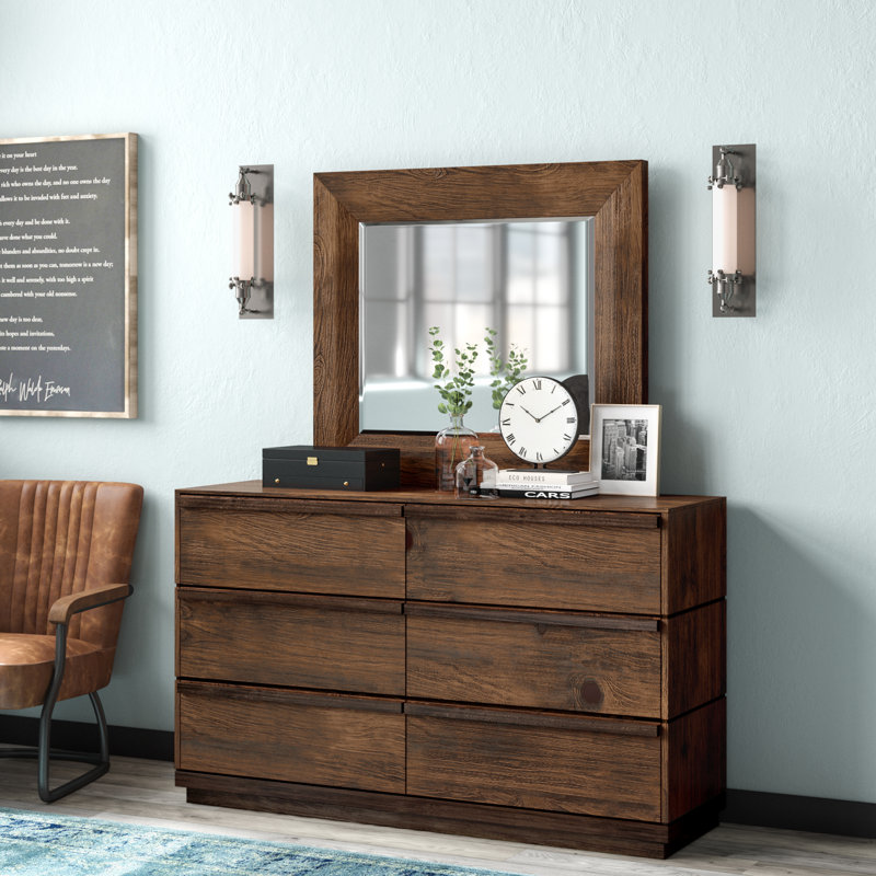 Commode double 6 tiroirs Ojai