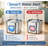 2.2L/74oz Stainless Steel Automatic Pet Fountain with filtration, BPA-free construction, silent operation, LED light, easy-clean design, and a viewing window for cats.