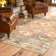 Elan Hand Woven Flat Weave Wool/Cotton Southwestern Rug in Light Red/Beige