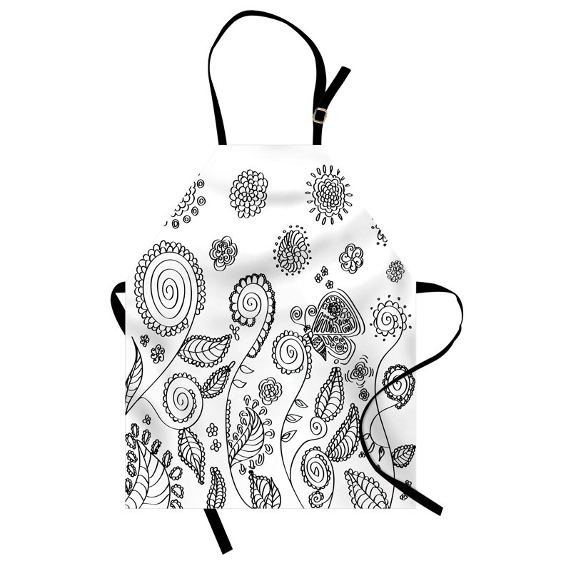 Tablier floral
