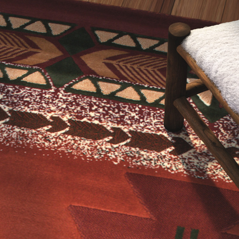 Allport Southwestern Indoor Rug, Rectangle 5'2" x 7' 2"