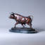 Sculpture de bison
