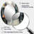Hardedge Art Urban Geometry I - Gray Oval Wall Mirror Decor-1657475706