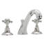 Country Double Handle Deck Mounted Roman Tub Faucet-853433285