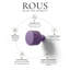 Poignée de meuble ronde moletée ROUS Hardware - Poignée de tiroir en aluminium massif, finition mate, royal (mauve)-110891265