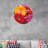 Colorful Gerbera Flower Printed on Glass as Vibrant Wall Art Ideal for Modern Home Decor and a Perfect Personalized Gift for a Baby-2073398551