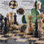 Jeu d'échecs fait à la main-79136496