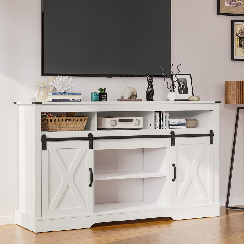 Milaun TV Stand for TVs up to 70", White