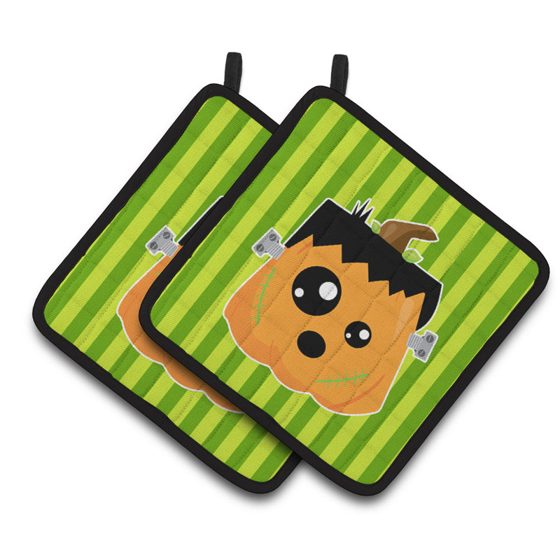 Caroline's Treasures Striped Polyester Potholder Set