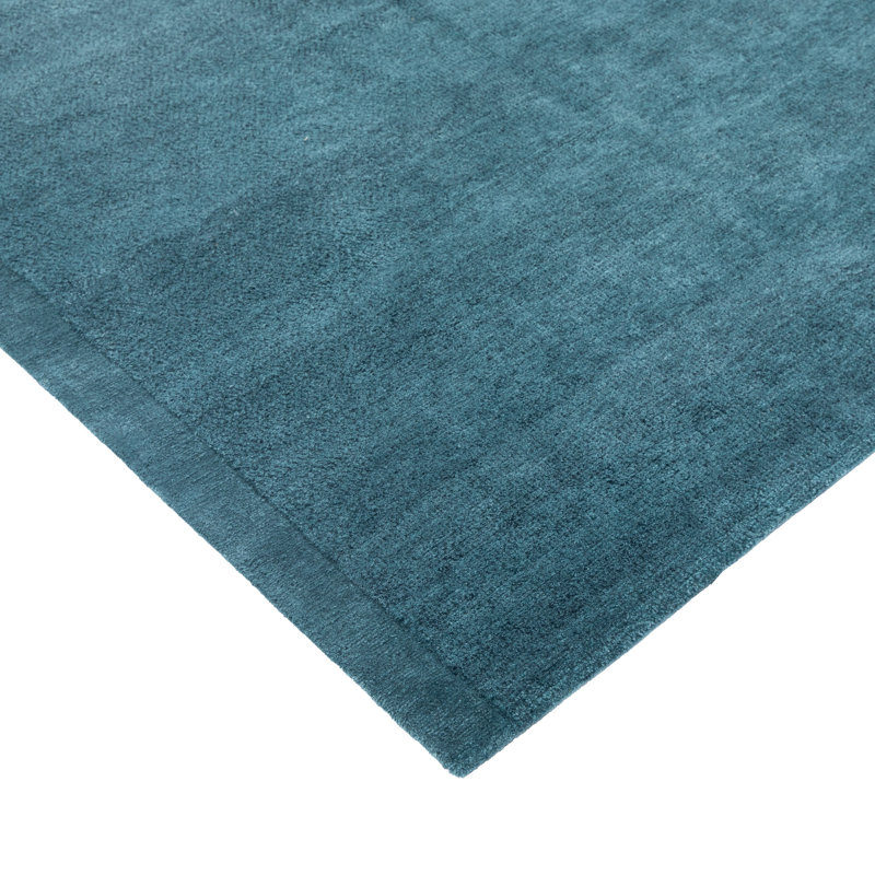 Blue Stelle Contemporary Tibetan Wool Rug - 9' x 12'