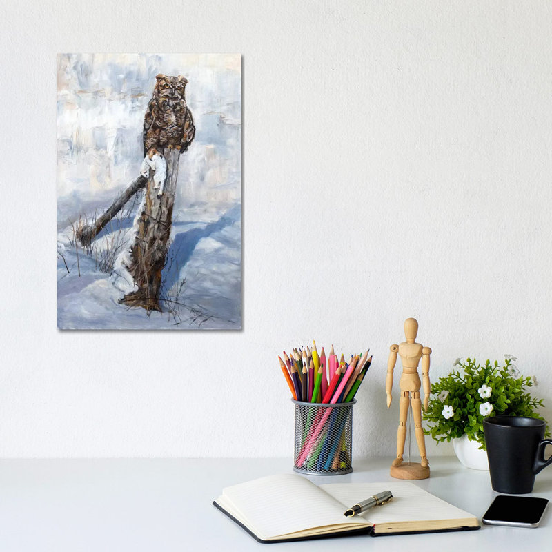 Winter Kill by Jan Perley - Wrapped Canvas Gallery-Wrapped Canvas Giclée, 20.32 cm H x 30.48 cm W