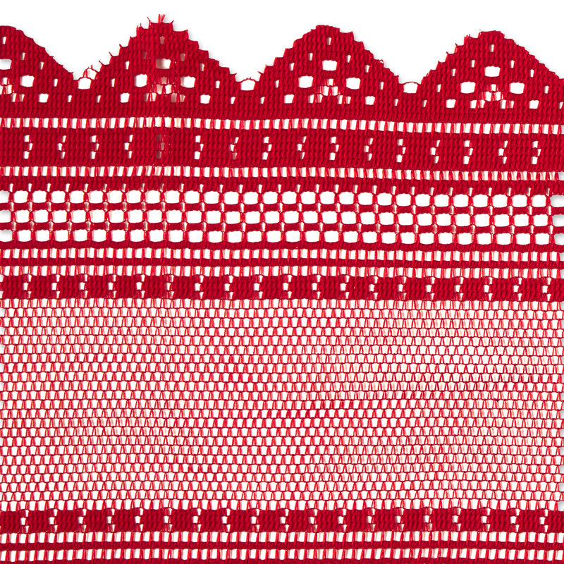 Chemin de table Seltzer, Rouge