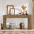59-Inch Console Table, Wooden Rectangular Sofa Table Behind The Couch