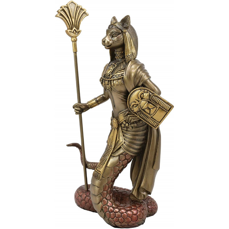 Goodhil Animals Figurines & Sculptures, Bronze Patina