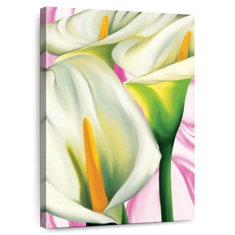 Harnek Calla Lilies, 45" H x 30" W