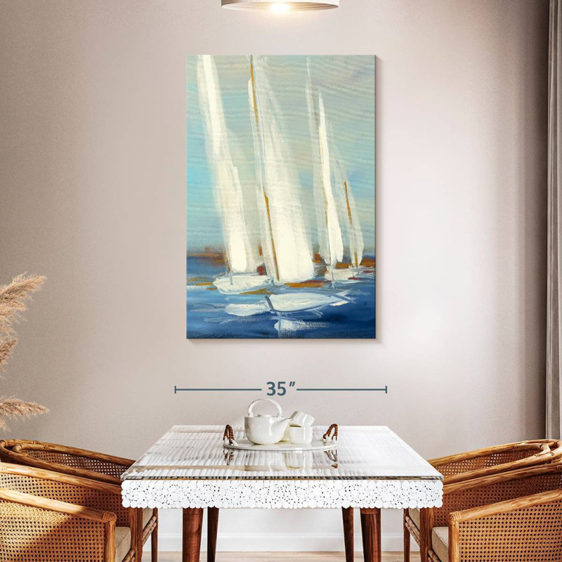 Aletra Summer Regatta II, 48" H x 32" W