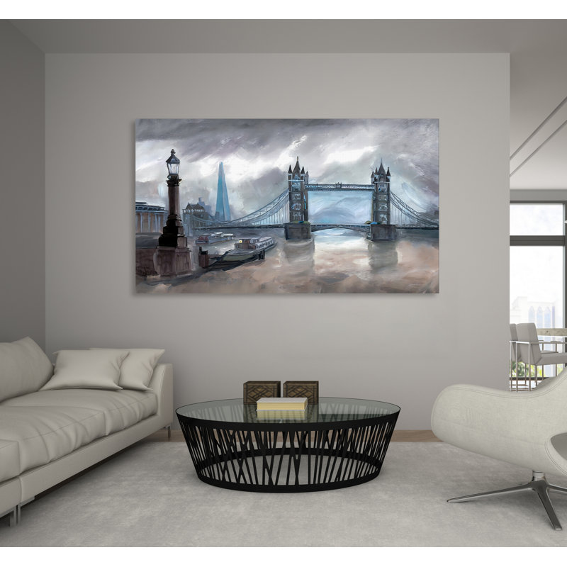 Pont sur la Tamise, H 18 po x l 36 po