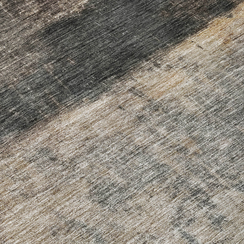 Mehriza Brown Washable Indoor-Outdoor Rug - , 9' x 12'