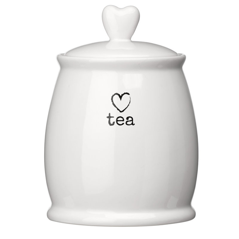 Chic Stoneware Jar