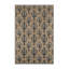 Tapis gris art déco lavable à la machine-633582108