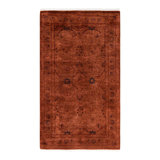 Fine Vibrance One-of-a-Kind 3' 2" X 5' 7" Hand Knotted Area Rug