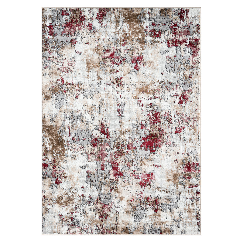 Anatola Abstract Area Rug, Rectangle 5'3" x 7'3"