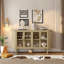 Buffet avec panneaux cannelés Modern Farmhouse-752288038