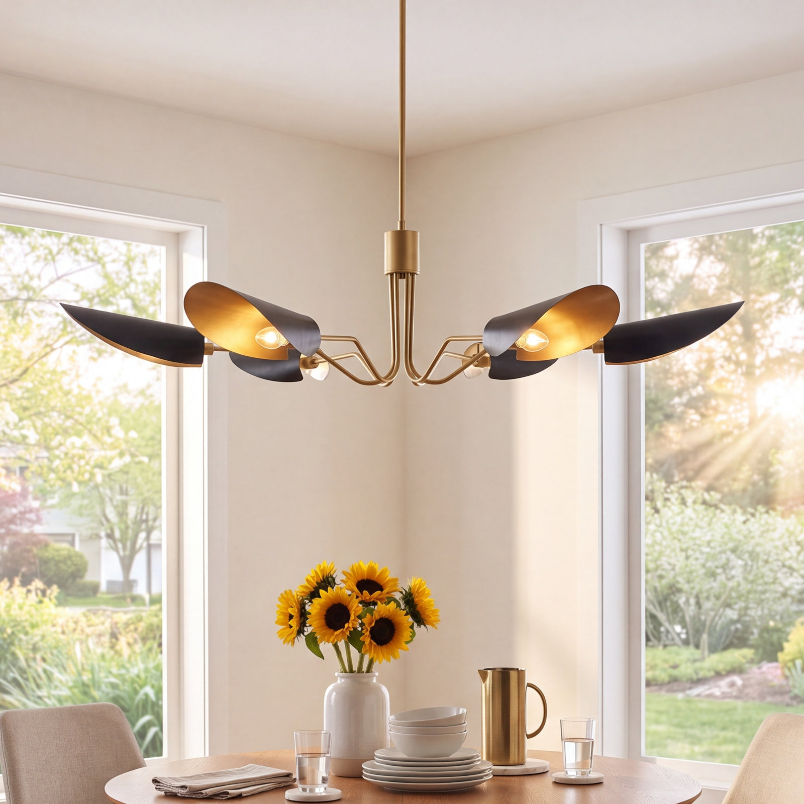 Obie Iron 6-Light Chandelier