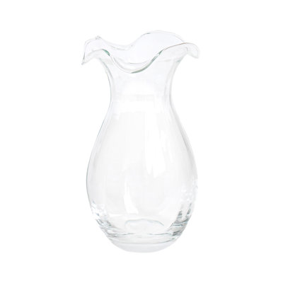 Grand vase en verre Hibiscus