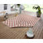 Nizza Flatweave Cayenne/Cream Rug-72873652